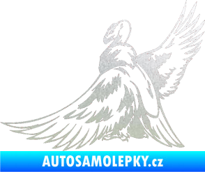 Samolepka Predators 071 levá sup pískované sklo