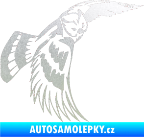 Samolepka Predators 081 pravá sova pískované sklo