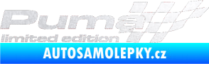 Samolepka Puma limited edition pravá pískované sklo