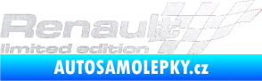Samolepka Renault limited edition pravá pískované sklo