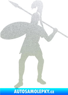 Samolepka Římský voják levá pískované sklo