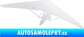 Samolepka Rogalo 001 pravá pískované sklo