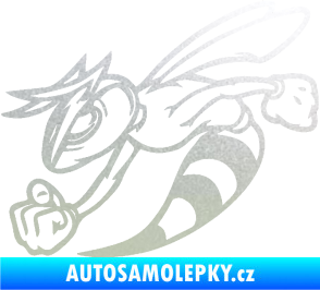 Samolepka Rozzuřená vosa 001 levá pískované sklo