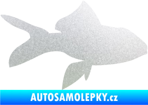 Samolepka Ryba 002 pravá pískované sklo