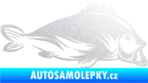 Samolepka Ryba 003 pravá pískované sklo