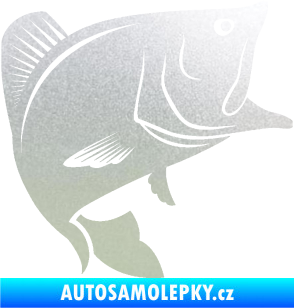 Samolepka Ryba 009 pravá pískované sklo