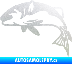 Samolepka Ryba 010 levá pískované sklo