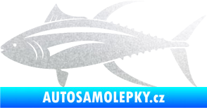 Samolepka Ryba 013 levá tuňák pískované sklo