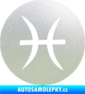 Samolepka Ryby 001 - horoskop pískované sklo