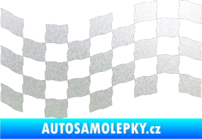 Samolepka Šachovnice 008 pískované sklo
