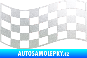 Samolepka Šachovnice 009 pískované sklo