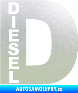 Samolepka Samolepka na víčko od nádrže 010 diesel pískované sklo