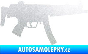 Samolepka Samopal 001 pravá pískované sklo