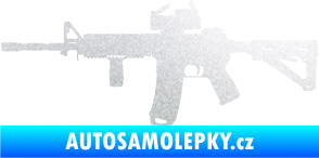 Samolepka Samopal 003 levá pískované sklo