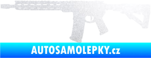 Samolepka Samopal 007 levá pískované sklo