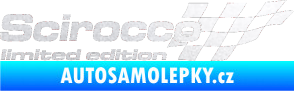 Samolepka Scirocco limited edition pravá pískované sklo
