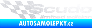 Samolepka Scudo limited edition levá pískované sklo