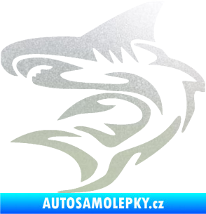 Samolepka Shark 002 levá pískované sklo