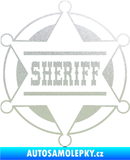 Samolepka Sheriff 004 pískované sklo