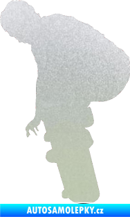 Samolepka Skateboard 003 levá pískované sklo