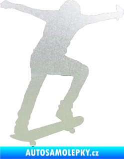 Samolepka Skateboard 006 pravá pískované sklo