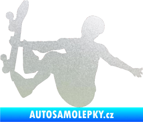 Samolepka Skateboard 008 levá pískované sklo