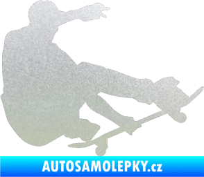 Samolepka Skateboard 009 pravá pískované sklo