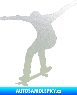 Samolepka Skateboard 011 levá pískované sklo