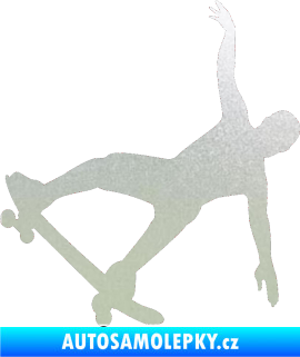 Samolepka Skateboard 013 levá pískované sklo