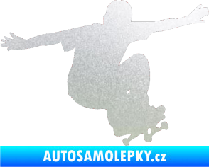 Samolepka Skateboard 014 pravá pískované sklo