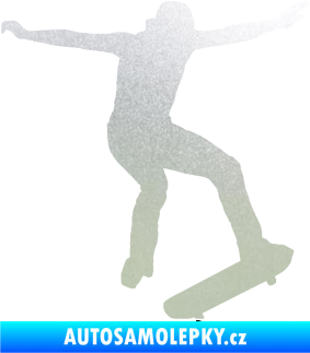 Samolepka Skateboard 017 pravá pískované sklo
