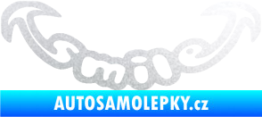 Samolepka Smile úsměv pískované sklo