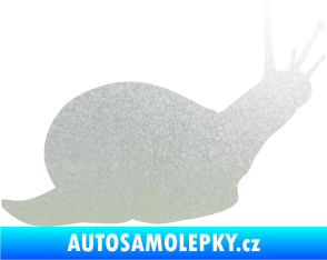Samolepka Šnek 002 pravá pískované sklo