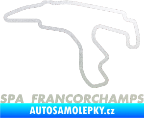 Samolepka Okruh Spa Francorchamps pískované sklo