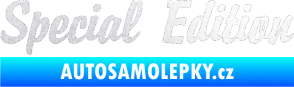Samolepka Special edition 001 pískované sklo