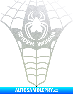 Samolepka Spider woman pavoučí žena pískované sklo