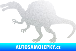 Samolepka Spinosaurus 001 levá pískované sklo