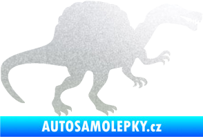 Samolepka Spinosaurus 001 pravá pískované sklo