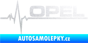 Samolepka Srdeční tep 036 pravá Opel pískované sklo