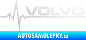 Samolepka Srdeční tep 037 pravá Volvo pískované sklo