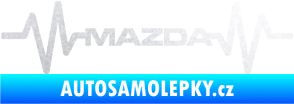 Samolepka Srdeční tep 059 Mazda pískované sklo