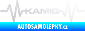 Samolepka Srdeční tep 067 Kamiq pískované sklo