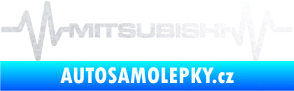 Samolepka Srdeční tep 083 Mitsubishi pískované sklo