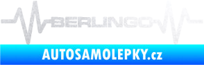 Samolepka Srdeční tep 093 Berlingo Citroen pískované sklo