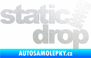 Samolepka Static drop 001 JDM styl pískované sklo