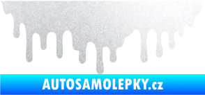 Samolepka Stékající skvrna 007 levá pískované sklo