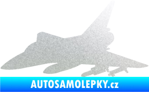 Samolepka Stíhací letoun 005 levá pískované sklo
