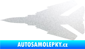Samolepka Stíhací letoun 007 levá MIG pískované sklo