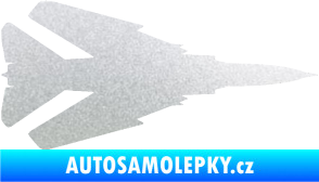 Samolepka Stíhací letoun 007 pravá MIG pískované sklo