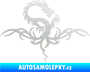 Samolepka Tetování 114 drak pískované sklo